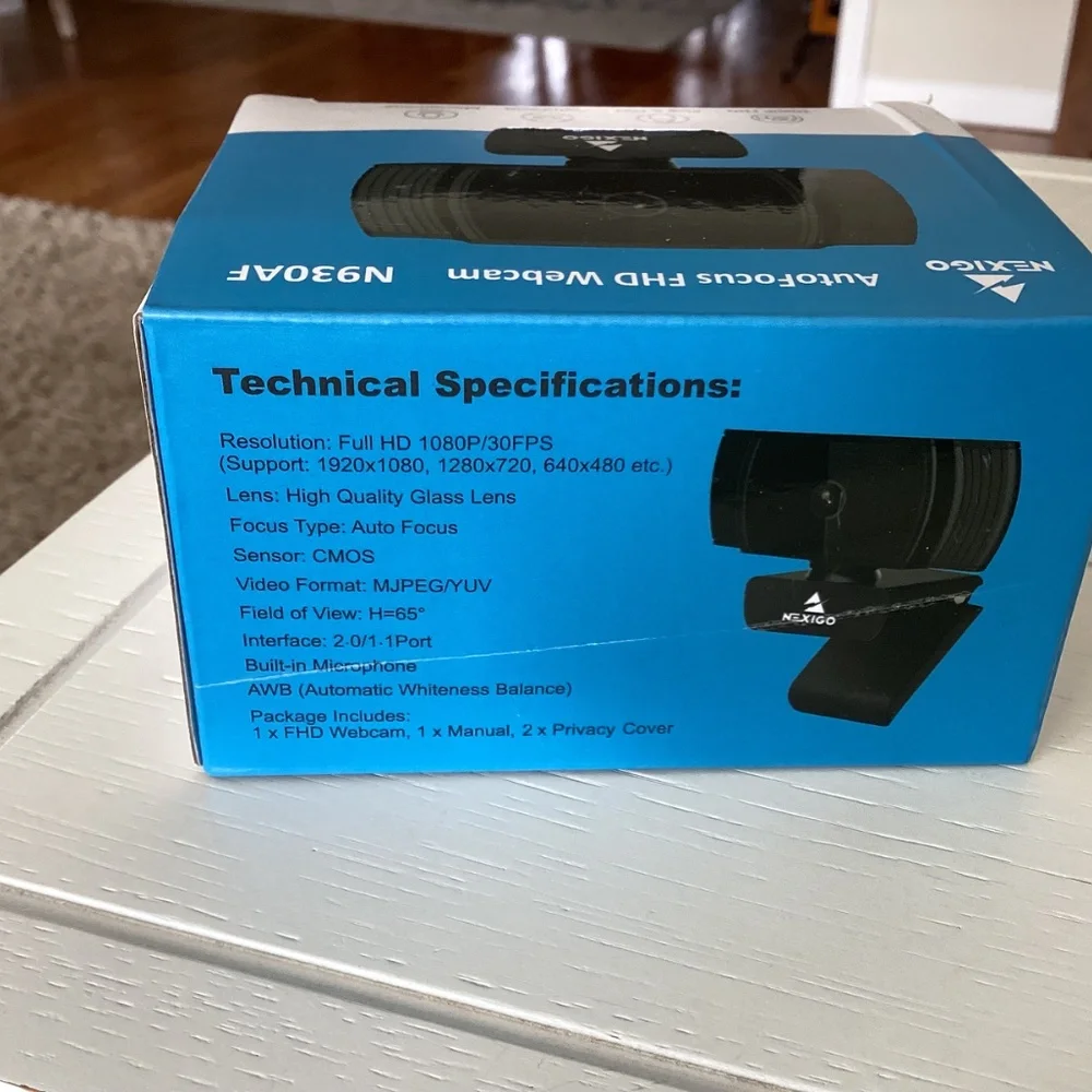 NEW Nexigo Auto Focus Webcam